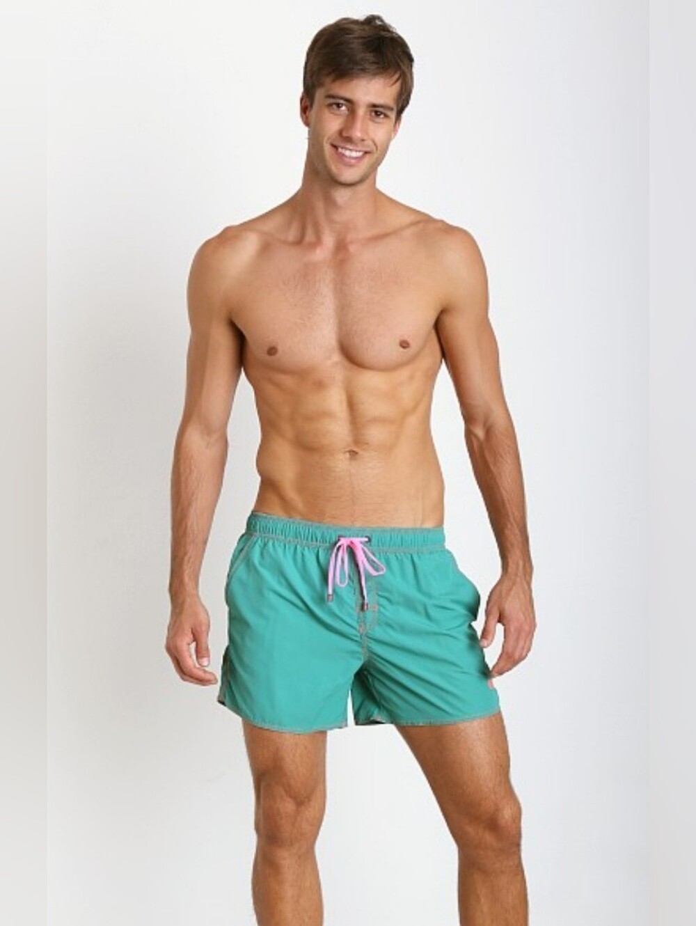 Sz L - Hugo Boss Men's Swim Shorts Green